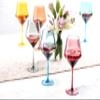 Fortessa Sole Outdoor Shatter Resistant BPA Free Premium Copolyester Plastic Drinkware 6 Pack, Terra Cotta Orange, Cabernet Glass view 4