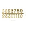 Housoutil 6pcs Wall Clock Numerals Replacement Kit DIY Arabic Roman Number for Creative Clock Projects Durable Easy to Install for Home Decor view 3