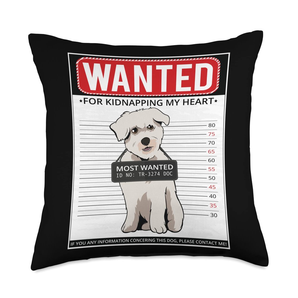 99 Gifts Dogs Coton de Tulear Coton de Tulear Dog Breed Throw Pillow, 18x18, Multicolor