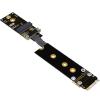 QJJ M.2 NVME Key M to M.2 WiFi Key A.E Extension Cable (30cm, R45SF) view 1