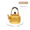 UPKOCH Rice Whistling Tea Kettle Wine Kettle Aluminium Coffee Tea Serving Pouring Induction Water Boiling For Home Kitchen 1L view 2