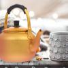 UPKOCH Rice Whistling Tea Kettle Wine Kettle Aluminium Coffee Tea Serving Pouring Induction Water Boiling For Home Kitchen 1L view 3