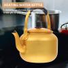 UPKOCH Rice Whistling Tea Kettle Wine Kettle Aluminium Coffee Tea Serving Pouring Induction Water Boiling For Home Kitchen 1L view 4