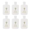 EXCEART 12 Pcs Holy Water Bottles Plastic 4Oz Catholic Holy Water Holder with Gold Cross Screw Cap for Church Baptism Religious Events view 1