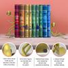 Ottimo Heavy Duty Metal Unique Office Desk Bookends for use as Bookshelf Decor, Home, Office or Kitchen Shelves. Unique, Cute and Decorative Book Stopper to Hold Books, Great Gift Idea (Gold) view 3