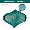 Sandbaggy Mesh Onion Produce Bags | XXL 24" x 35 Inch Bags | 50 lb Capacity | Breathable Fabric | Great for Packaging Produce & Fruit (Pack of 100) view 3