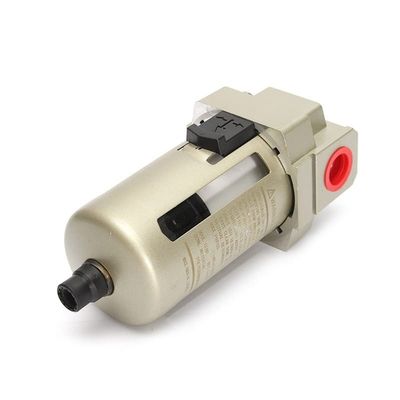 Aurorad AF3000-02 1/4 AF3000-03 3/8 Air Source Processor Pneumatic Pump Filter Oil And Water Separator Automatic Drainage (Color : AF4000-04D, Size : Only Filter)