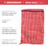 Sandbaggy Mesh Onion Produce Bags | X-Large 21" x 31.5 Inch Bags | 50 lb Capacity | Breathable Fabric | Great for Packaging Produce & Fruit (Pack of 100) view 2