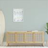 Stupell Industries Welcome to the Beach Blue Aqua and White Planked Look Sign, Design by Jennifer Pugh view 2