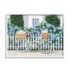 Stupell Industries Cape Cod Daisy Bike, Design by Wild Apple Portfolio, 16 x 20, White Framed view 1