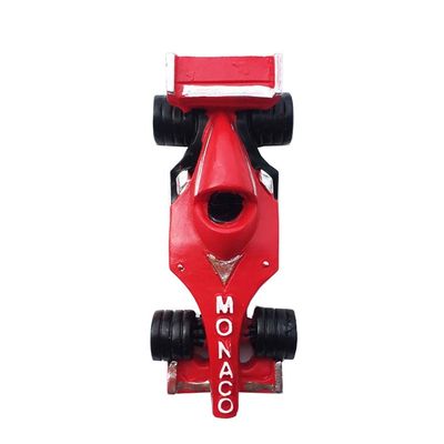 3D Monaco Racing Car Fridge Magnet Souvenir Gift,Resin Handmade Monaco Refrigerator Magnet Home & Kitchen Decoration Collection