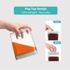 Ankou Food Storage Containers Pop Airtight Food Storage Containers with Lids for Kitchen Pantry Organizing Cereal Snack Flour Sugar Coffee Spaghetti Stackable - 8 Pcs (1.2, 2.0, 2.7, 3.3qt)*2 view 3