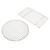 Yardwe 2pcs Barbecue Mesh Rack - Grill Net for Outdoor BBQ Camping Food Grade Non-Stick Design for Even Heating and Moisture Retention view 1