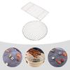 Yardwe 2pcs Barbecue Mesh Rack - Grill Net for Outdoor BBQ Camping Food Grade Non-Stick Design for Even Heating and Moisture Retention view 3