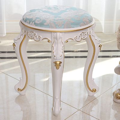LOJOO Vanity Benches Ground Vanity Stool,Dressing Stoo Makeup Stool, Padded Bench, Piano Seat Chair Bench in Bedroom Bathroom,ABS Plastic Steel Leg, 43cm (Color : 3)