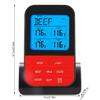Digital Food Thermometer, Wireless Meat Thermometer, High-Accuracy Kitchen Grill Oven Thermometer with Probe and Base for Cooking, Baking, Liquids, Grilling BBQ & Air Fryer, Kitchen view 4