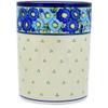 Polmedia Polish Pottery Utensil Jar - Aura Pattern Handmade in Boleslawiec Poland + Certificate of Authenticity view 2
