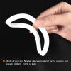 MECCANIXITY 3pcs Silicone Gasket 38x50mm and 1pcs Stainless Steel Filter Screen 46x38mm for 1-Cup Mocha Coffee Pot view 4