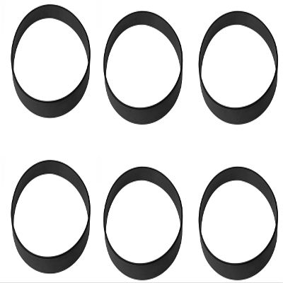 6 pcs Vacuum Cleaner Belts for - Upright Vacuum Style 7 9 10 12 14 3031120 & 32074 - Replacement Vacuum Belt - Flat Belt Vacuum Cleaner - Vacuum Flat Belts - Vac Belts