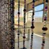 Mango Gifts Bohemian Style Hippy Hippie Beaded Curtain for Doorways Multicolour Glass Bead Stands for Living Room/Bedroom, Home Decor 76" inch Length (10) view 3
