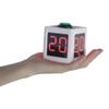 GANXIN Poker Shot Clock, Seconds Countdown Timer for Poker/Casino/Chess Tournament,20/30 Sec and Custom Time,4-Sides Cube Timer (Small,White) view 1