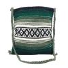 Mexican Falsa Woven Crossbody Tote Bag, Boho Hippie Fashion Bags for Women, Style May Vary, 14 x 13 Inches view 1