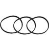 1602669 160-2669 47A2 Belt 3-Pack Compatible with Bissell 2X DeepClean Deluxe Premier 17N4, 17N49, 9500P, 36Z9, 47A2, 47A21 view 1