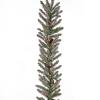 National Tree Company Pre Lit Artificial Garland, Snowy Morgan, Green, Decorated with Pine Cones, Berry Clusters, LED Lights, Plug in, Christmas Collection, 9', 108 x 12 x 4 (PEMG3-300T-9B-S) view 1