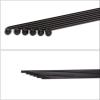 TRENDYBOY 13G Bicycle Spokes Carbon Steel E-Bike Spokes 40pcs J Bend Electric Bicycle Spokes with 12mm Nipples 100~292mm Bicycle Spokes(230mm,Black) view 3