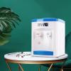 Countertop Water-Cooled Dispenser,550 W White and Blue Table Top Water-Cooled Drinking Machine, 3 Temperature Settings - Hot,Cool & Cold Water,Top-Mounted Water Cooler view 3