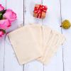 Tayfremn 200Pcs Cotton Drawstring Bags, Reusable Muslin Bag Natural Cotton Bags with Drawstring Produce Bags Bulk Gift Bag Jewelry Pouch for Party Wedding Home Storage, Natural Color (4 x 6 Inches) view 3