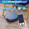 ZCWA Robot Vacuum and Mop Combo, 2 in 1 Mopping Robotic Vacuum with WiFi/App/Alexa, Robotic Vacuum Cleaner, Schedule Settings, Self-Charging, Ideal for Hard Floor, Pet Hair and Carpet view 3