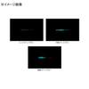 Daiwa Mebaru/Horse Mackerel Worm Gekkabijin Beam Stick 2.2 Sunset Dot Glow view 3