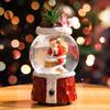 TZSSP Musical Christmas Snow Globe with Santa Figurine, Plays Classic Holiday Music, Glitter Water Ball for Festive Home Decor view 1