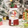 TZSSP Musical Christmas Snow Globe with Santa Figurine, Plays Classic Holiday Music, Glitter Water Ball for Festive Home Decor view 2