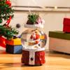 TZSSP Musical Christmas Snow Globe with Santa Figurine, Plays Classic Holiday Music, Glitter Water Ball for Festive Home Decor view 3