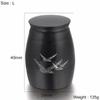 BIAIHQIE Going Home Memorial Keepsake Urn with Fancy Box - Wings of Freedom Keepsake Urn - Urn for Ashes L view 2