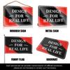 Protected by Armed Property Owner Sign Beware of Loose Metal Sign Security Alert Sign Gun Lovers Gifts for Men ( Size : 30X40CM ) view 3