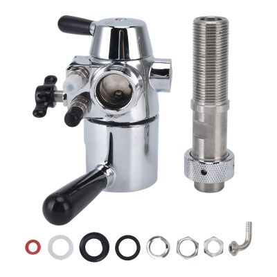 GLOGLOW Counter Pressure Filling Tool, Beer Bottle Filler Kit High Efficiency for Home Brewing
