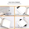 Stainless Steel Commercial Egg Tofu Mold DIY Tofu Mold Detachable Press Cheese Kitchen Household,39 * 39 * 5cm view 2