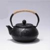Teapot tool Tea Set Exotic Teapots Cast Iron Teapots Chinese Style Uncoated Cast Iron Kettle Tetsubin Teapot Cooking Tools Black Hobnail Tea Pot Kettle view 1