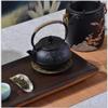 Teapot tool Tea Set Exotic Teapots Cast Iron Teapots Chinese Style Uncoated Cast Iron Kettle Tetsubin Teapot Cooking Tools Black Hobnail Tea Pot Kettle view 3