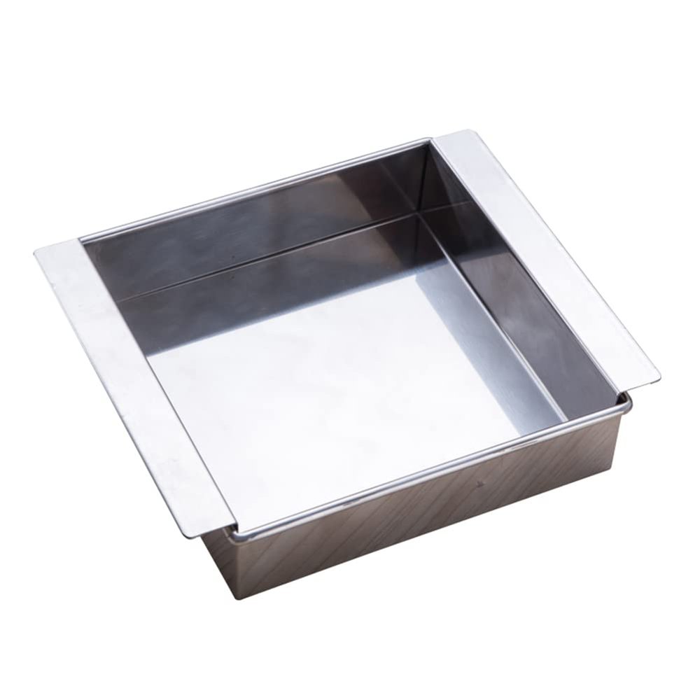 DIY Tofu Mold Stainless Steel Commercial Egg Tofu Mold Detachable Press Cheese Kitchen Cooking Accessories Household,21 * 21 * 5cm