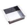 DIY Tofu Mold Stainless Steel Commercial Egg Tofu Mold Detachable Press Cheese Kitchen Cooking Accessories Household,21 * 21 * 5cm view 1