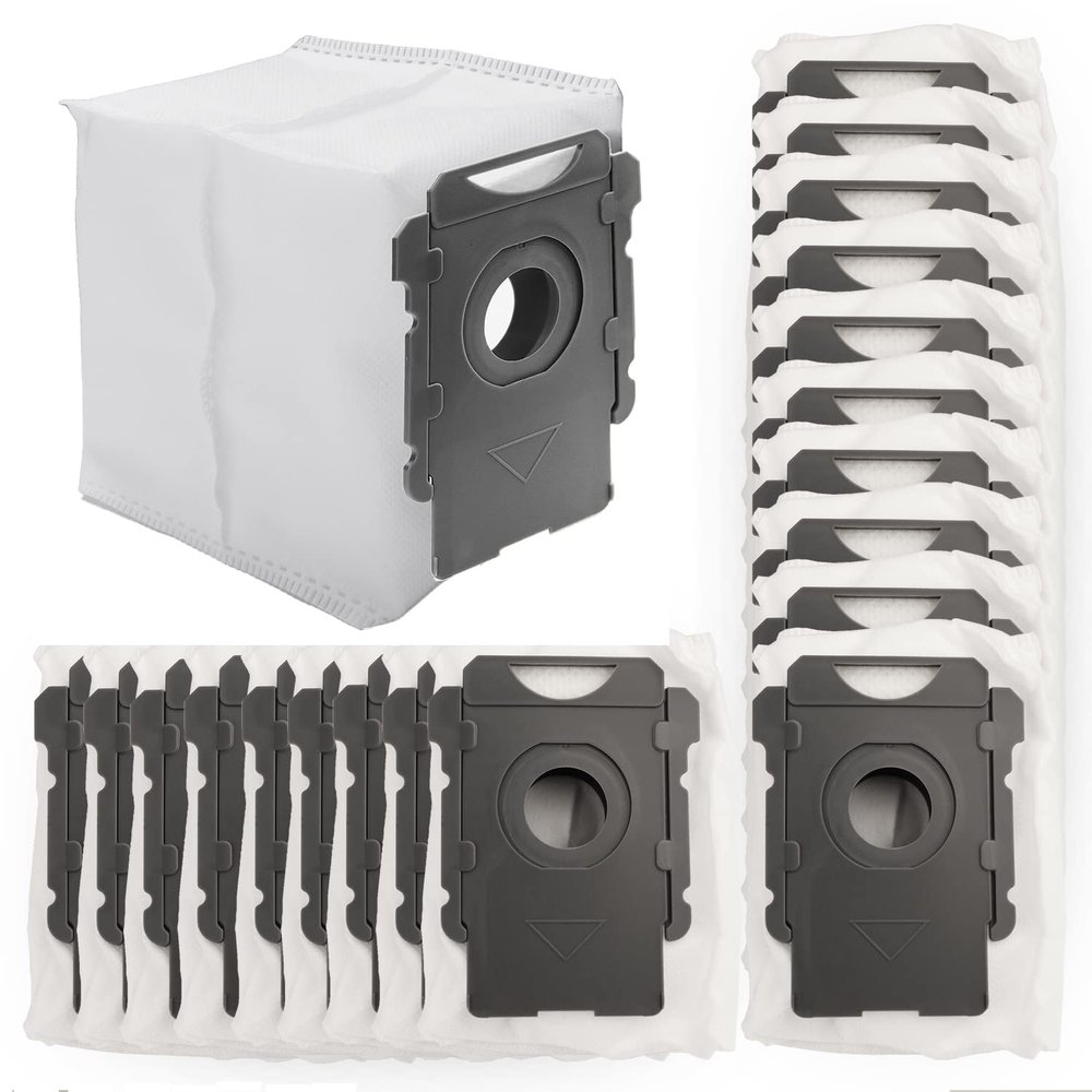 20 Pack Vacuum Bags Compatible with iRobot Roomba i & s & j Series, Replacement for iRobot Roomba i3+(3550) i4+(4552) i6+(6550) i7+ i7Plus j7+(7550) i8+(8550) s9 s9+(9550) Vacuum with Automatic Dirt