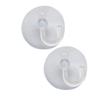 10Pcs Bathroom Kitchen Wall Transparent Strong Suction Cup Hook Ring Hangers Vacuum Sucker Clear Sucker (Color : 1, Size : 3cm) view 3