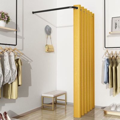 Dressing Room,L-Clothing Store Fitting Room for Privacy Protection Portable Changing Room,Suitable for Shopping mall Office Clothing Store Boutique Cloakroom10Colors 