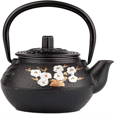 Cast Iron Teapot Strainer Set Steel Strainer 300ml(800ml)