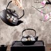 Cast Iron Teapot Strainer Set Steel Strainer 300ml(800ml) view 2