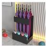 Umbrella Stand Racks Indoor Metal Umbrella Holder, Modern Umbrella Basket at Home Office Cafe Hallway Entrance, 40x30x60cm (Color : Black) view 1